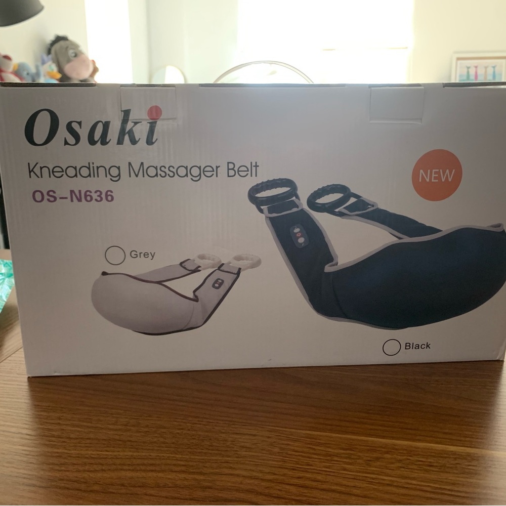 Osaki Kneading Massager Belt in Grey
